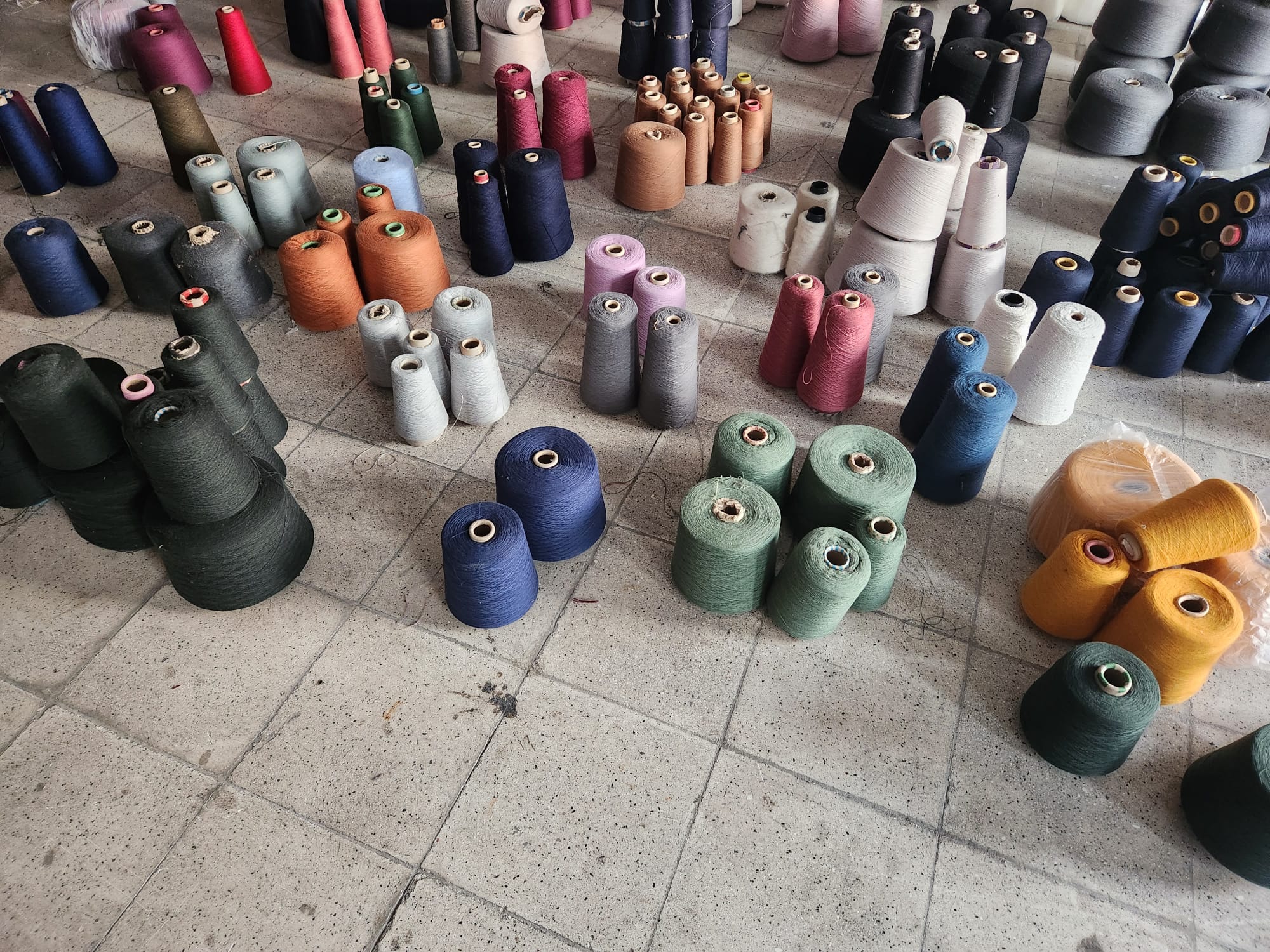 Yarn supply and quality control